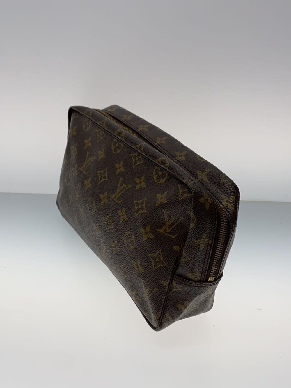 Louis Vuitton Brown Trousse Canvas Toilette Brown